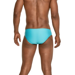 Men's Solid Endurance One Brief Blue