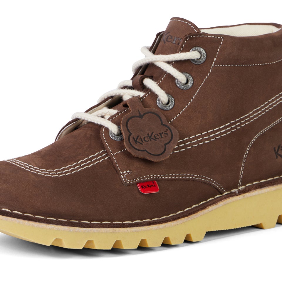 Adult Unisex Kick Hi Suede Brown