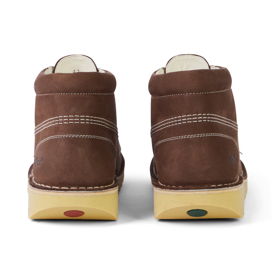 Adult Unisex Kick Hi Suede Brown