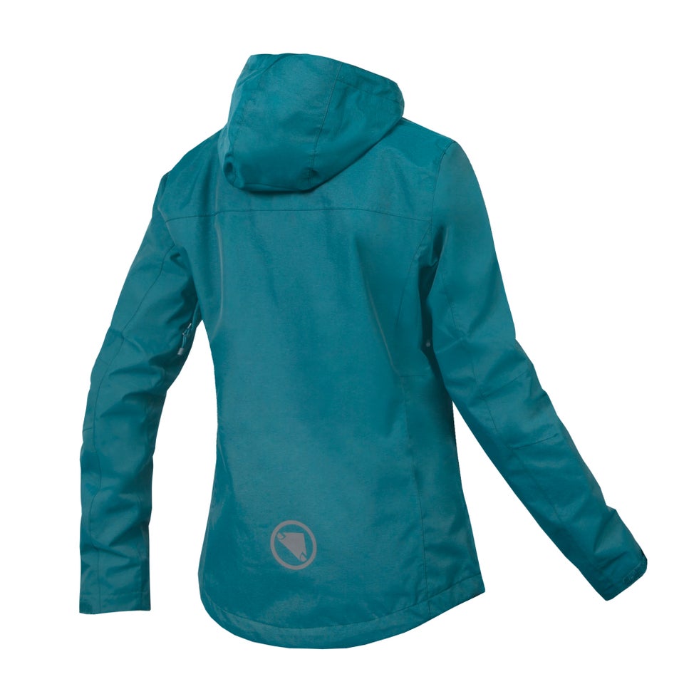 Women's Hummvee Waterproof Hooded Jacket - Deep Teal