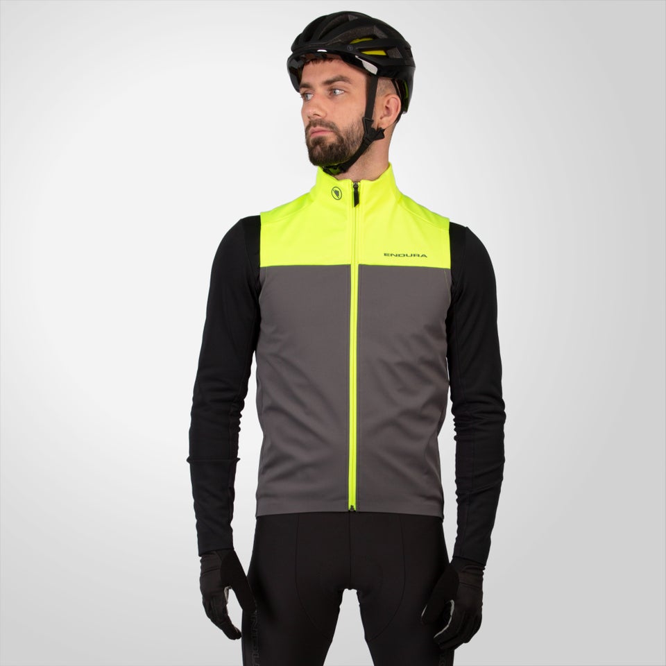 Men's Windchill Gilet II - Bright Yellow