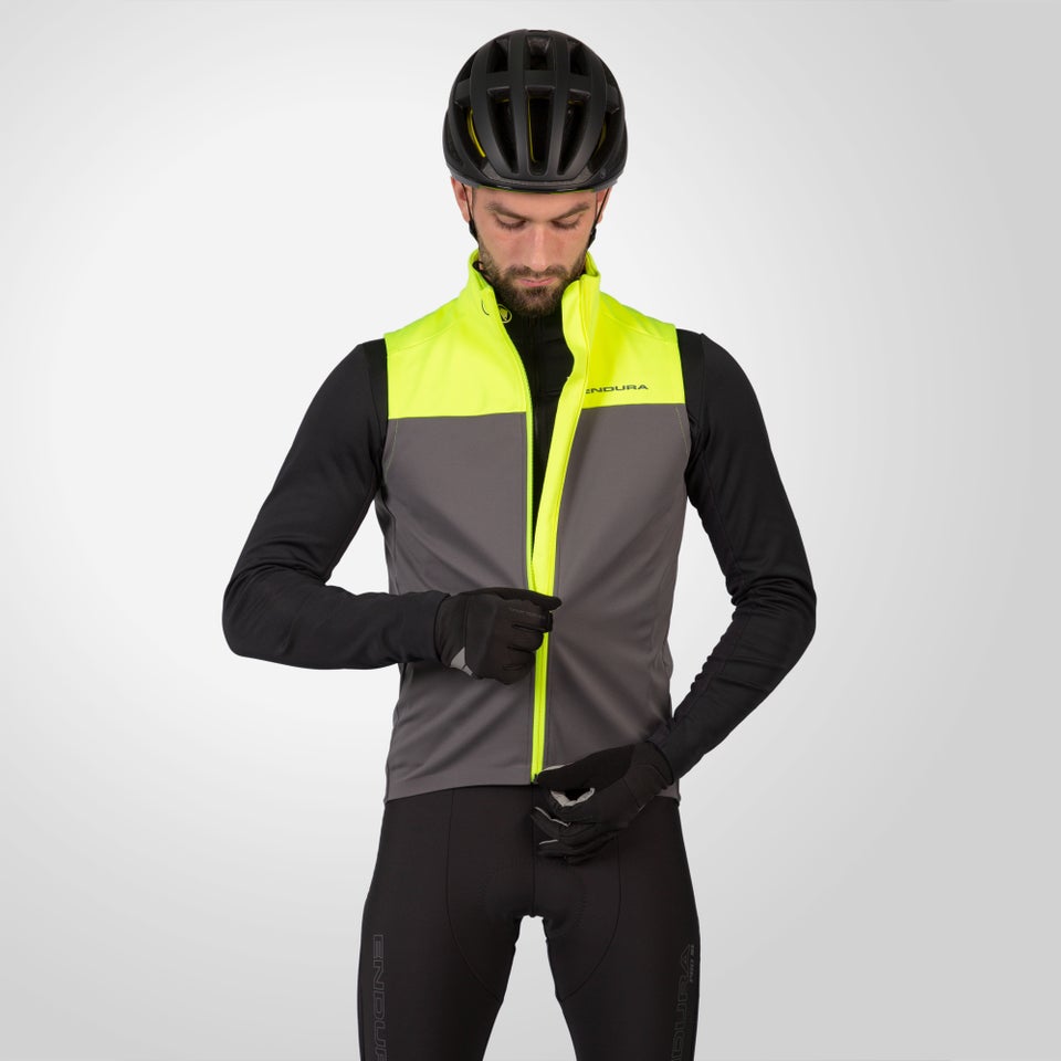 Men's Windchill Gilet II - Bright Yellow