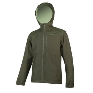 Men's Hummvee Waterproof Hooded Jacket - Bottle Green - XXXXL