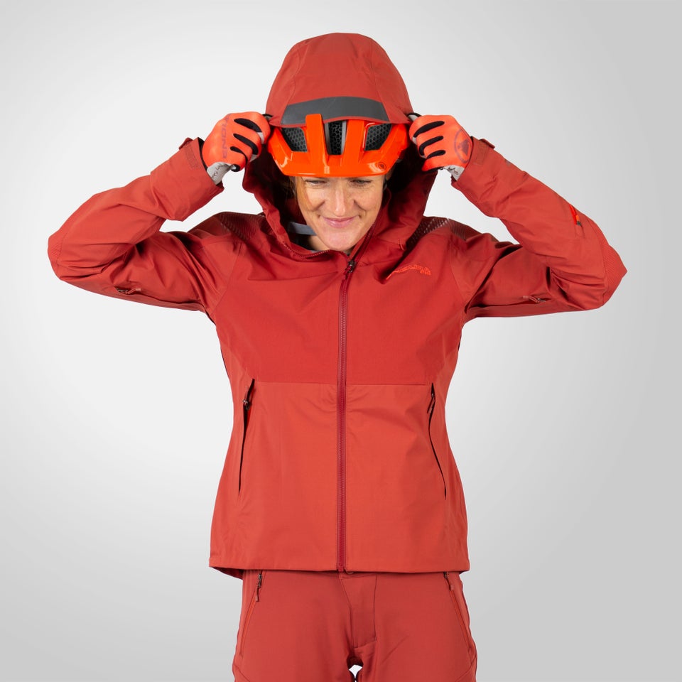 Women's MT500 Waterproof Jacket - Cayenne
