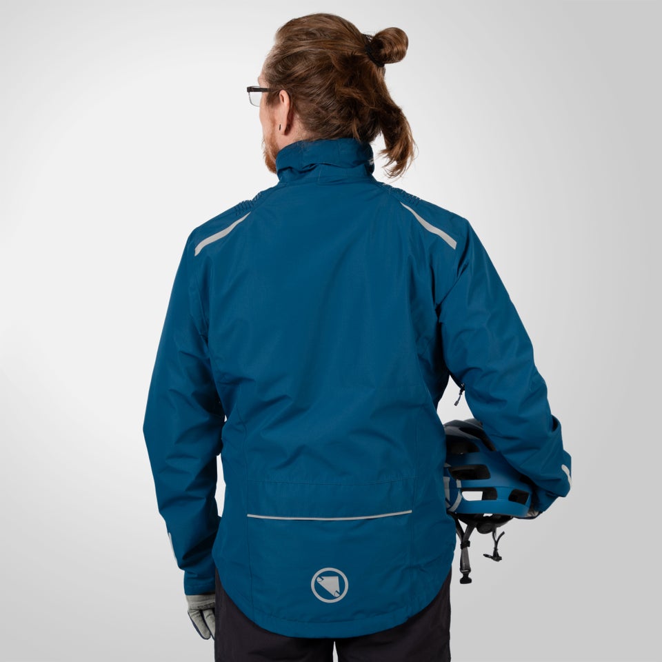 Hummvee Wasserdichte Jacke für Herren - Blaubeere