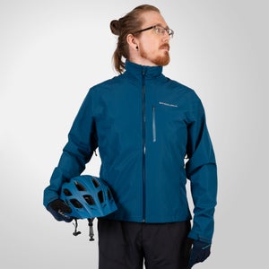 Hummvee Wasserdichte Jacke für Herren - Blaubeere - S