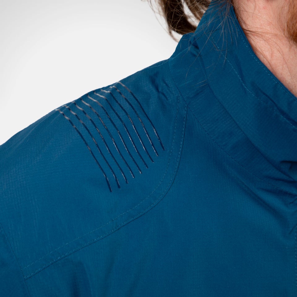 Hummvee Wasserdichte Jacke für Herren - Blaubeere