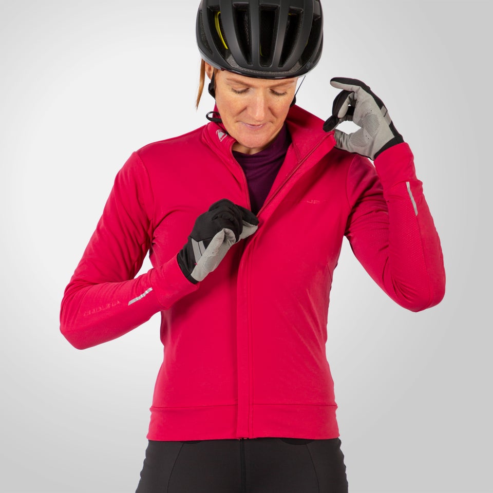 Women's Xtract Roubaix L/S Jersey - Berry