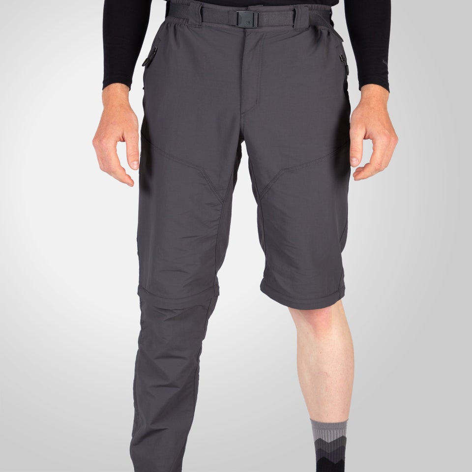 Men's Hummvee Zip-Off Trousers - Grey