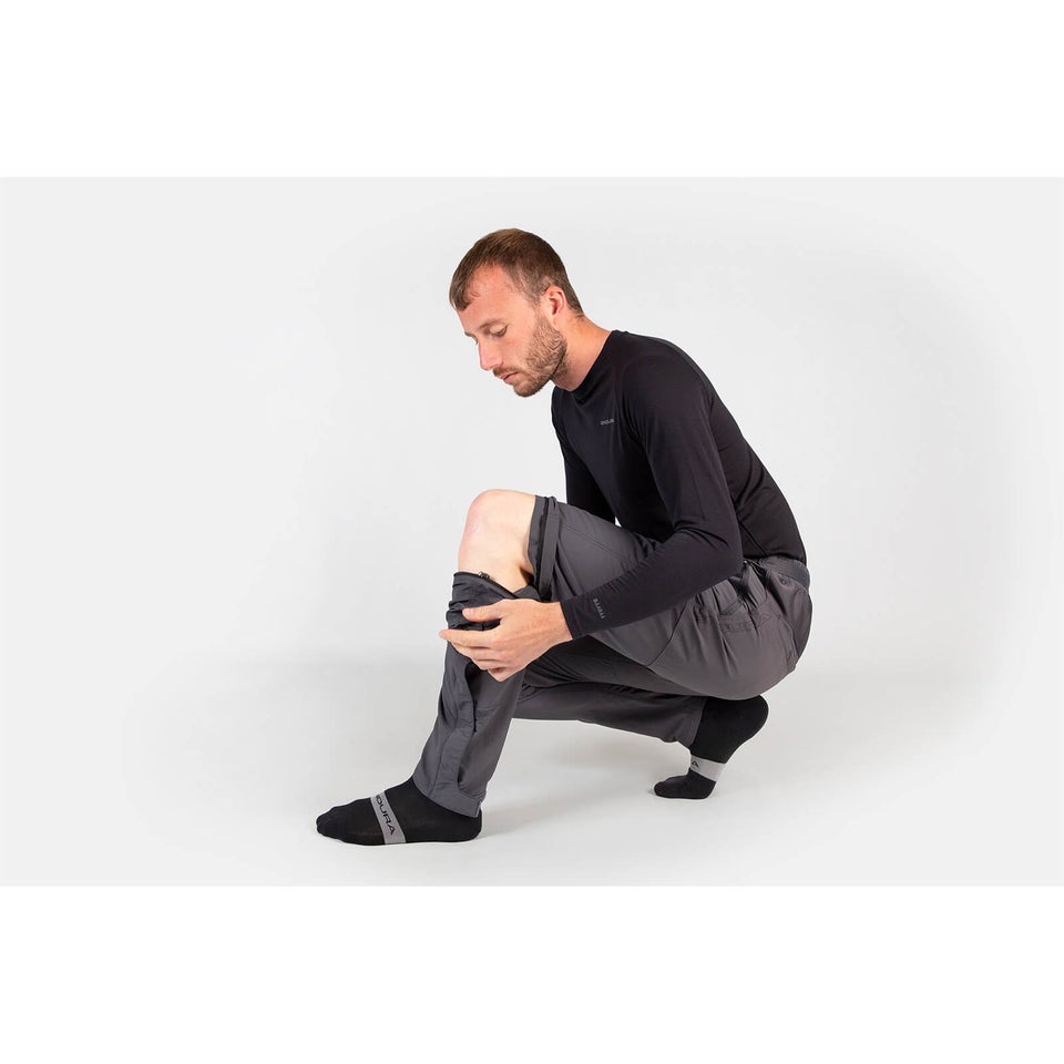 Men's Hummvee Zip-Off Trousers - Black