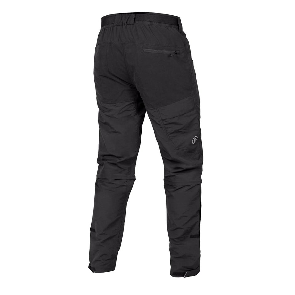 Men's Hummvee Zip-Off Trousers - Black