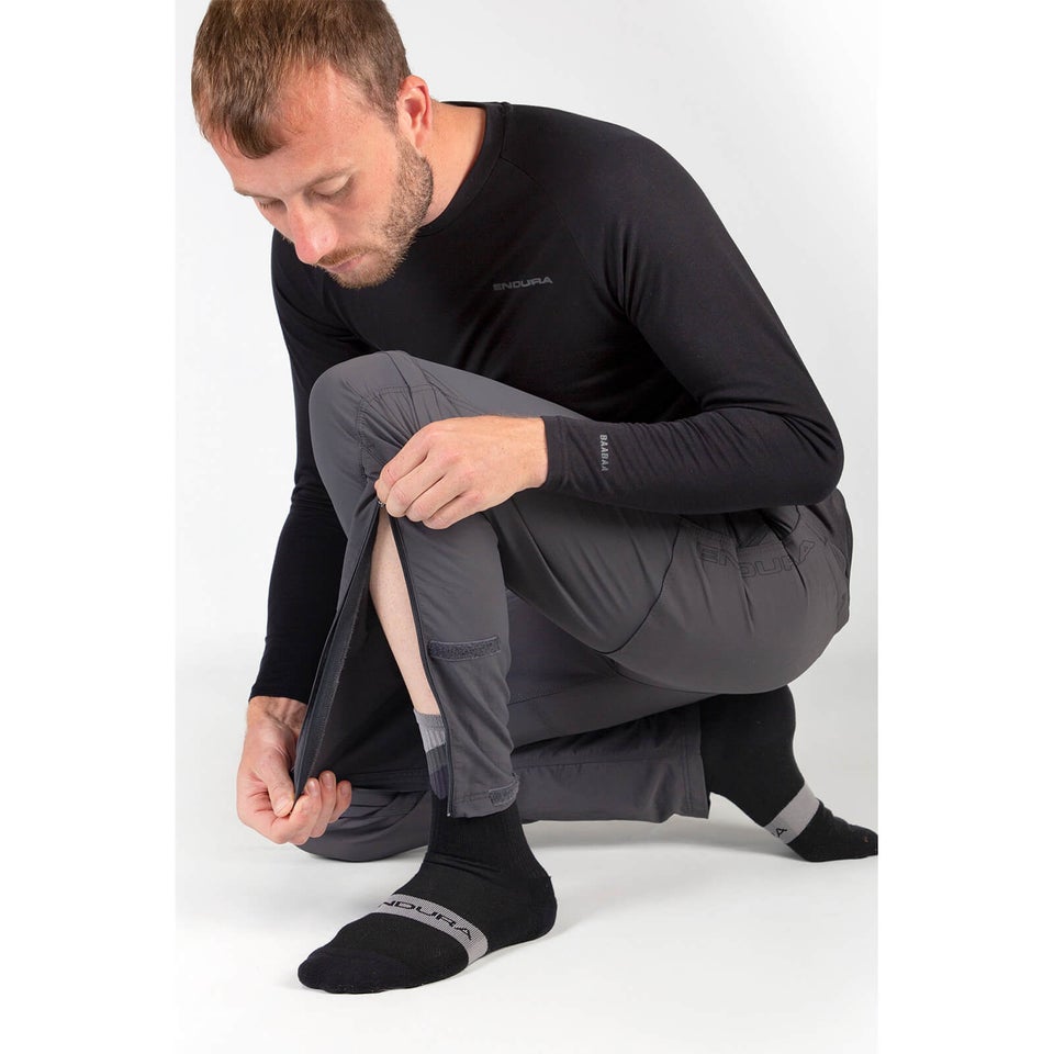 Men's Hummvee Zip-Off Trousers - Black