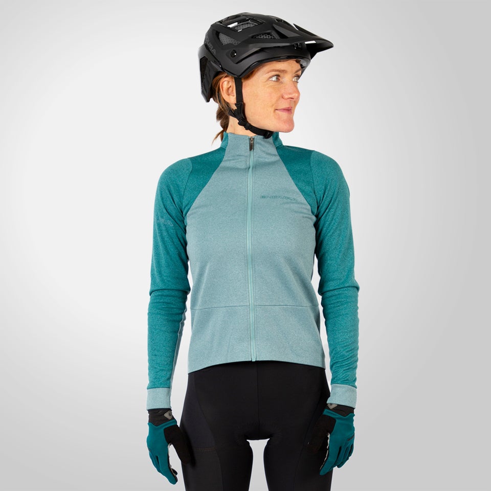 Women's GV500 L/S Jersey - Spruce Green