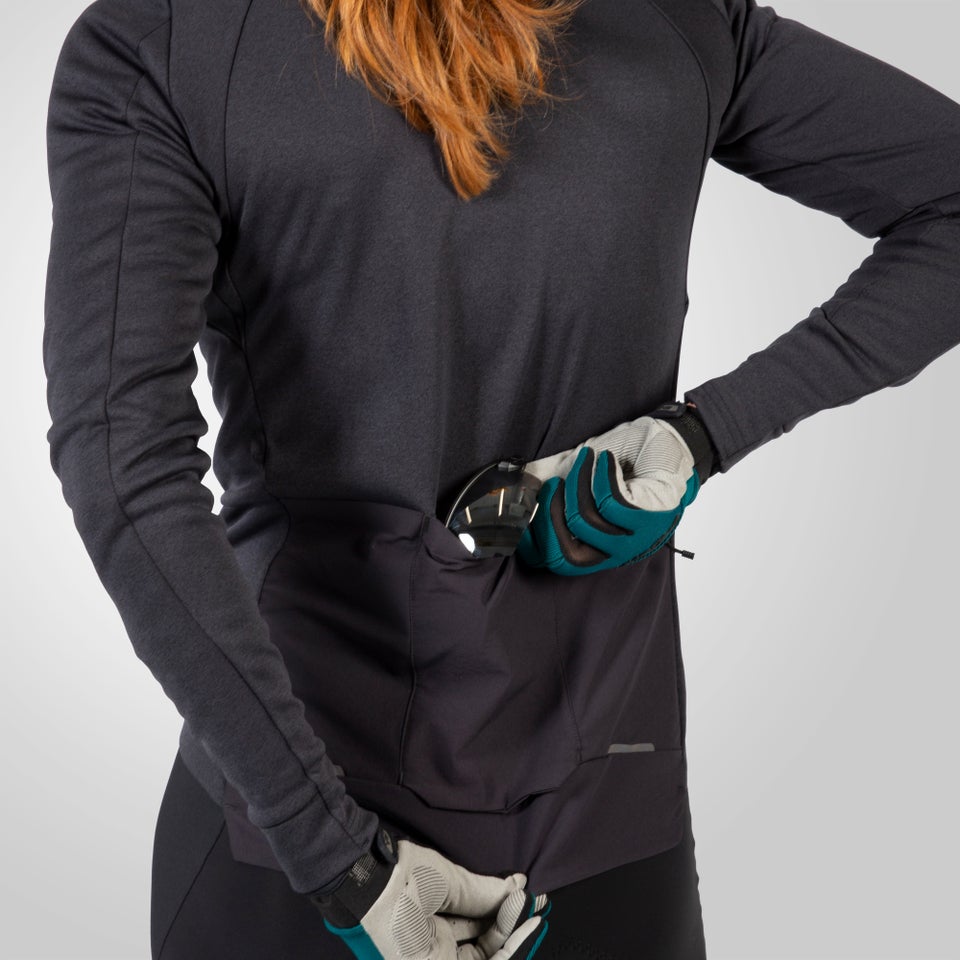 GV500 Trikot (kurzarm) für Damen - Schwarz