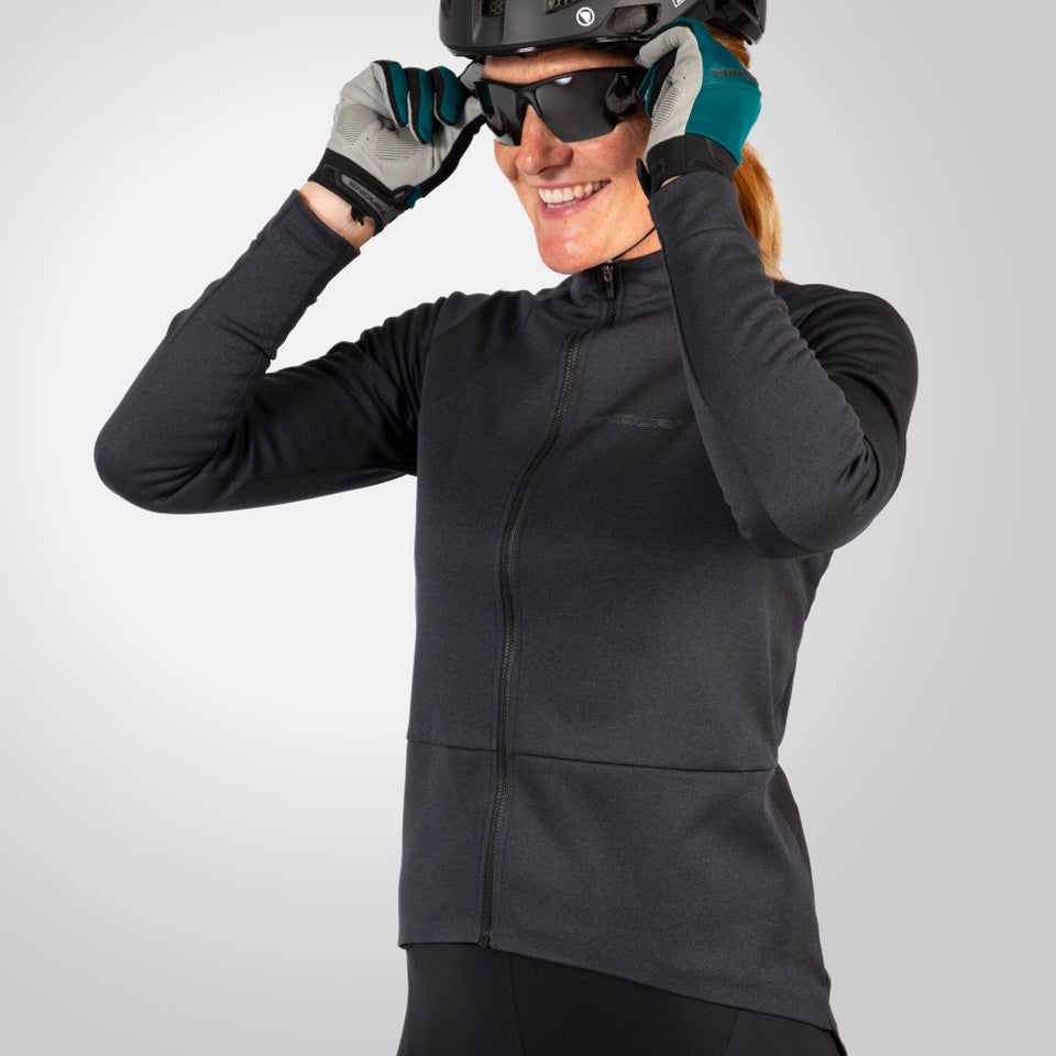 GV500 Trikot (kurzarm) für Damen - Schwarz