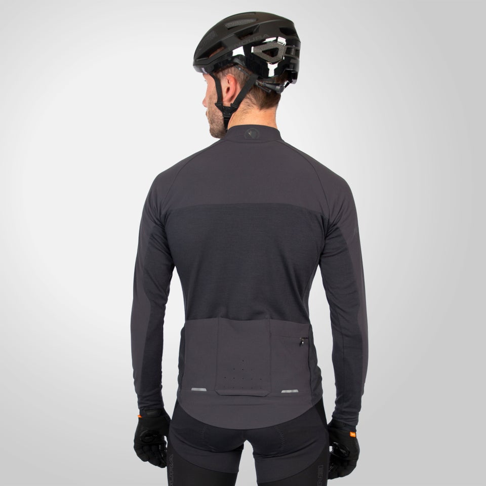 GV500 Trikot (langarm) für Herren - Schwarz