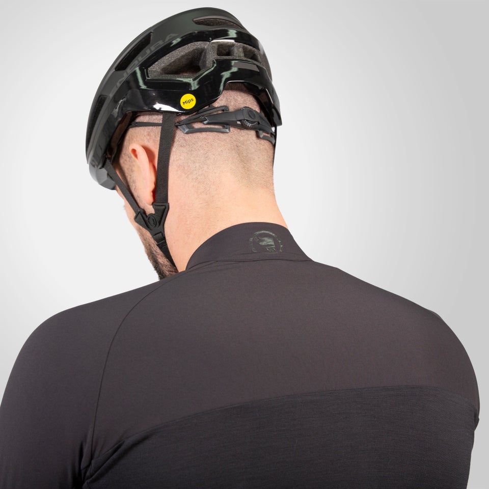 Men's GV500 Merino Blend L/S Jersey - Black