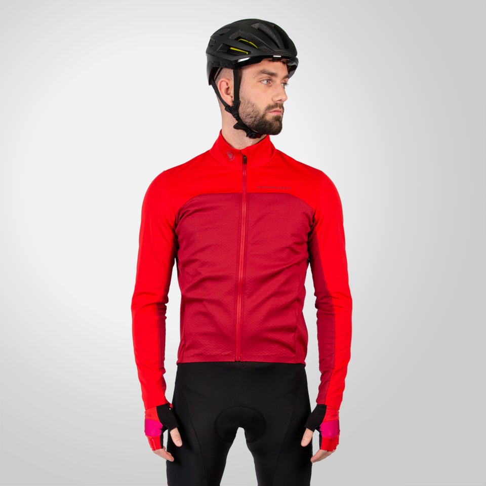 Men's FS260 Roubaix Jersey - Rust Red