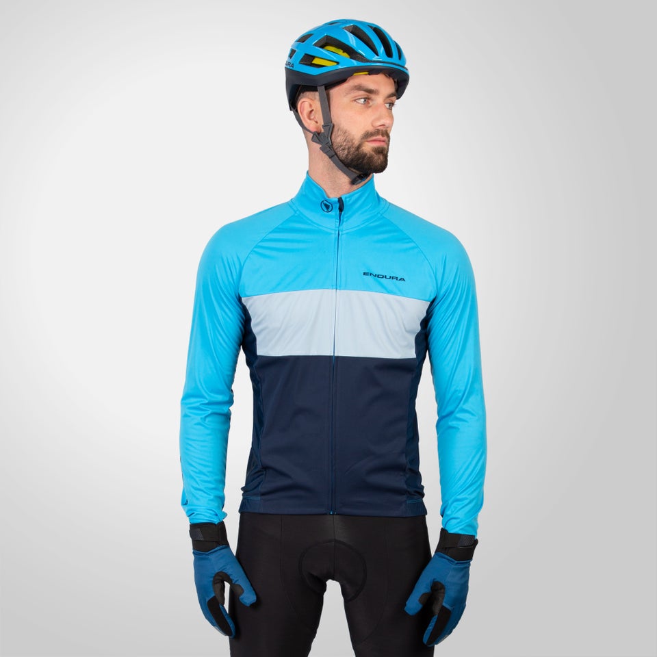Men's FS260 Jetstream L/S Jersey II - Bright Blue