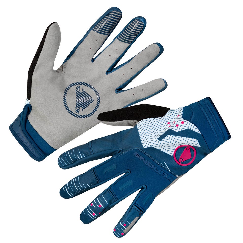 SingleTrack Windproof Gloves - Blueberry