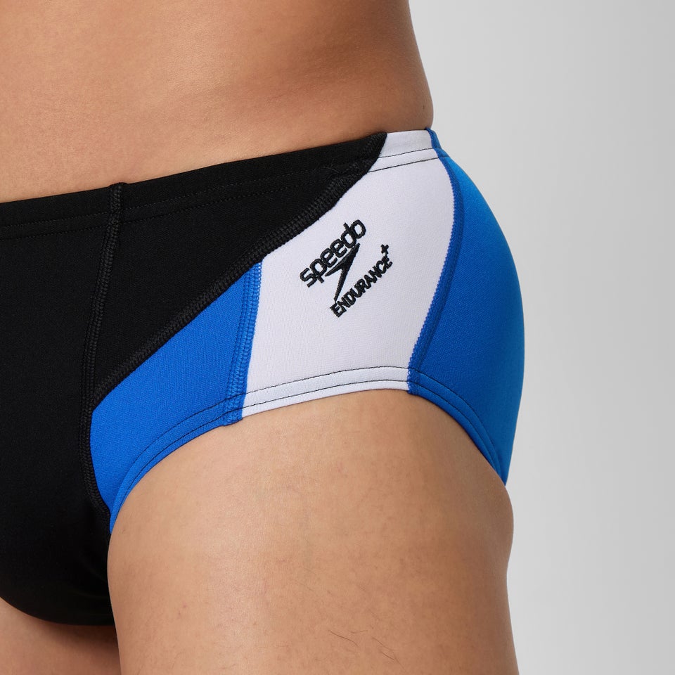 Men's Edge Splice Brief Blue