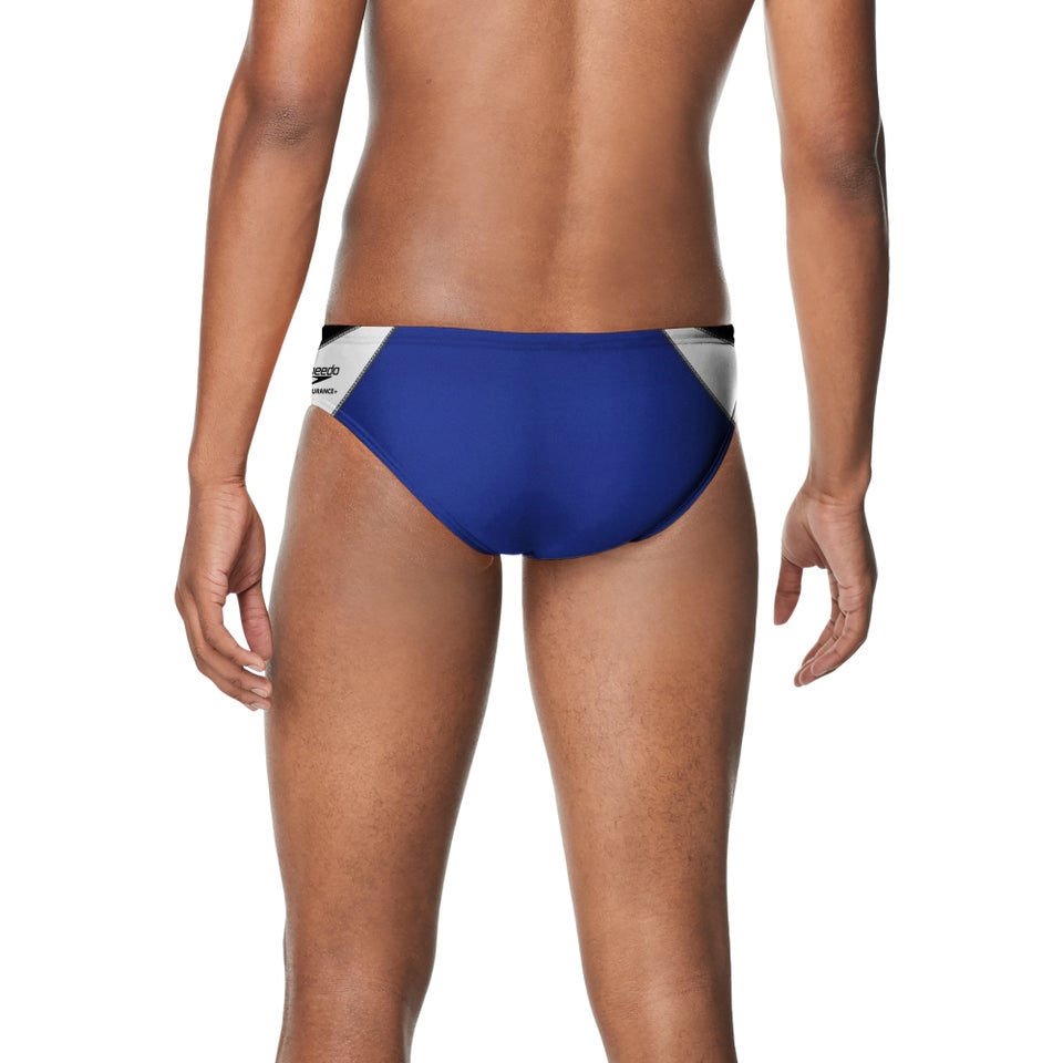 Men's Edge Splice Brief Blue