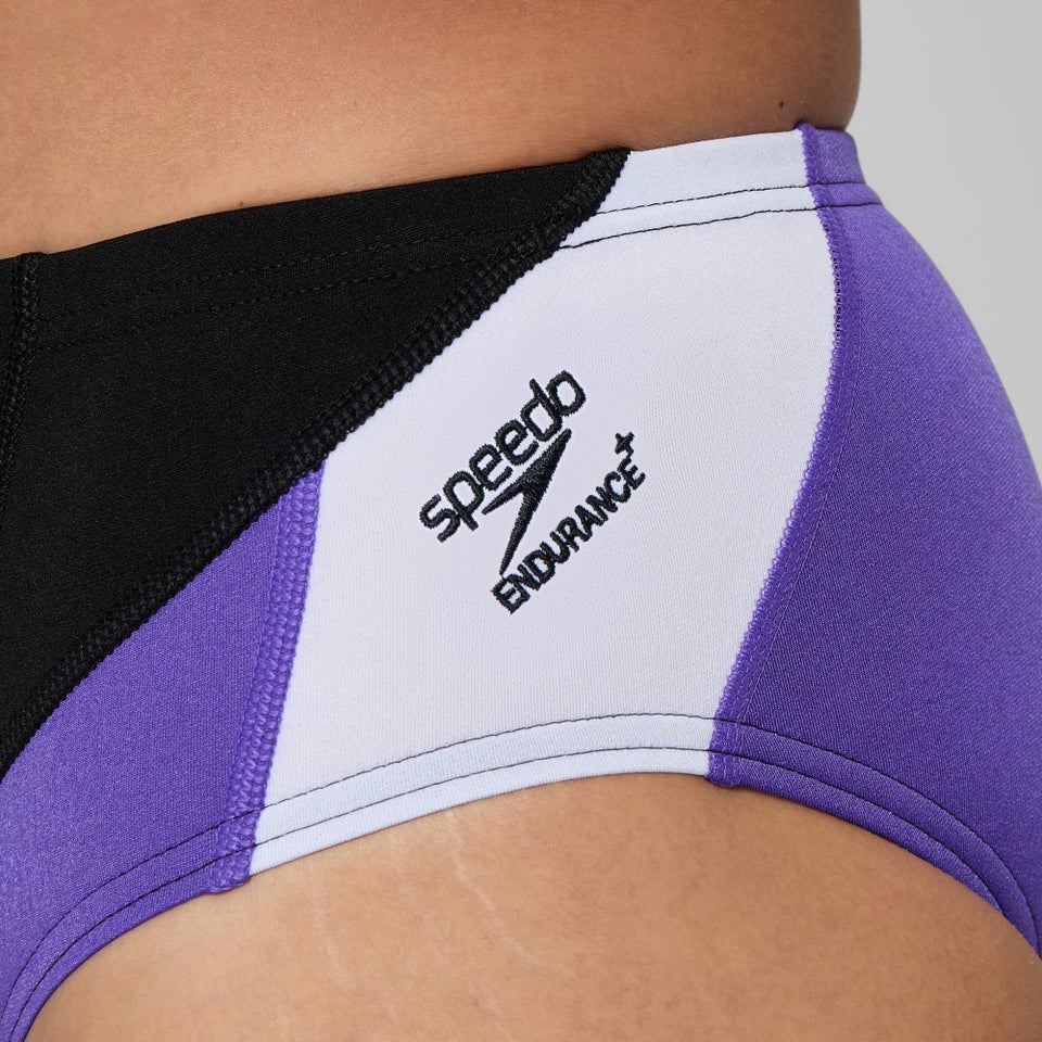 Men's Edge Splice Brief Purple