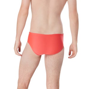 Men's Solid Endurance One Brief Pink