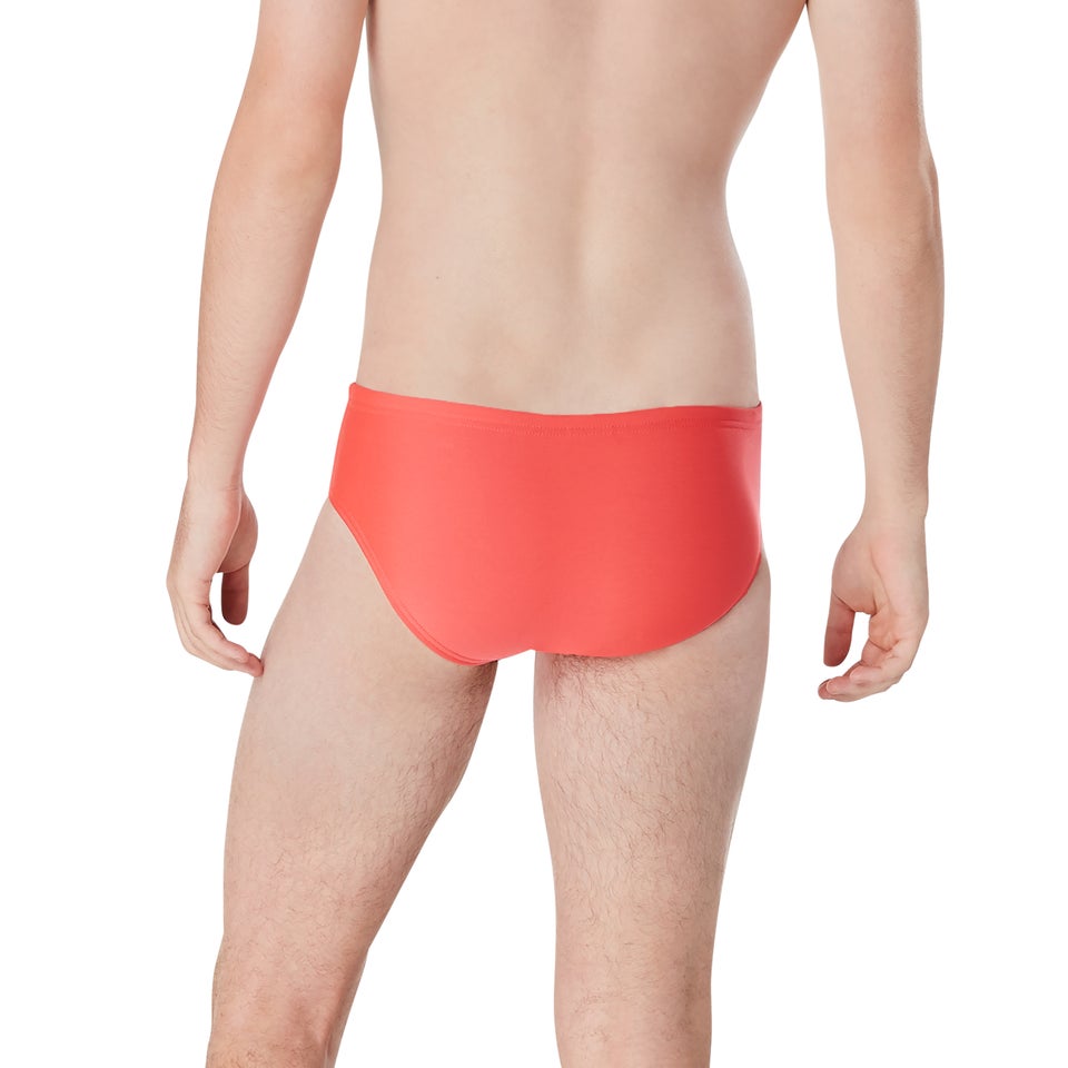 Men's Solid Endurance One Brief Pink