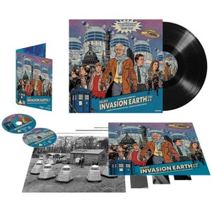 Daleks' Invasion Earth 2150 A D Vinyl Collector'S Set