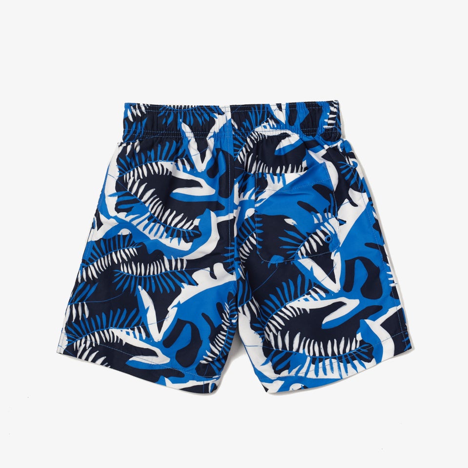 Boy's Coral Leaves Redondo Volley 15" Blue
