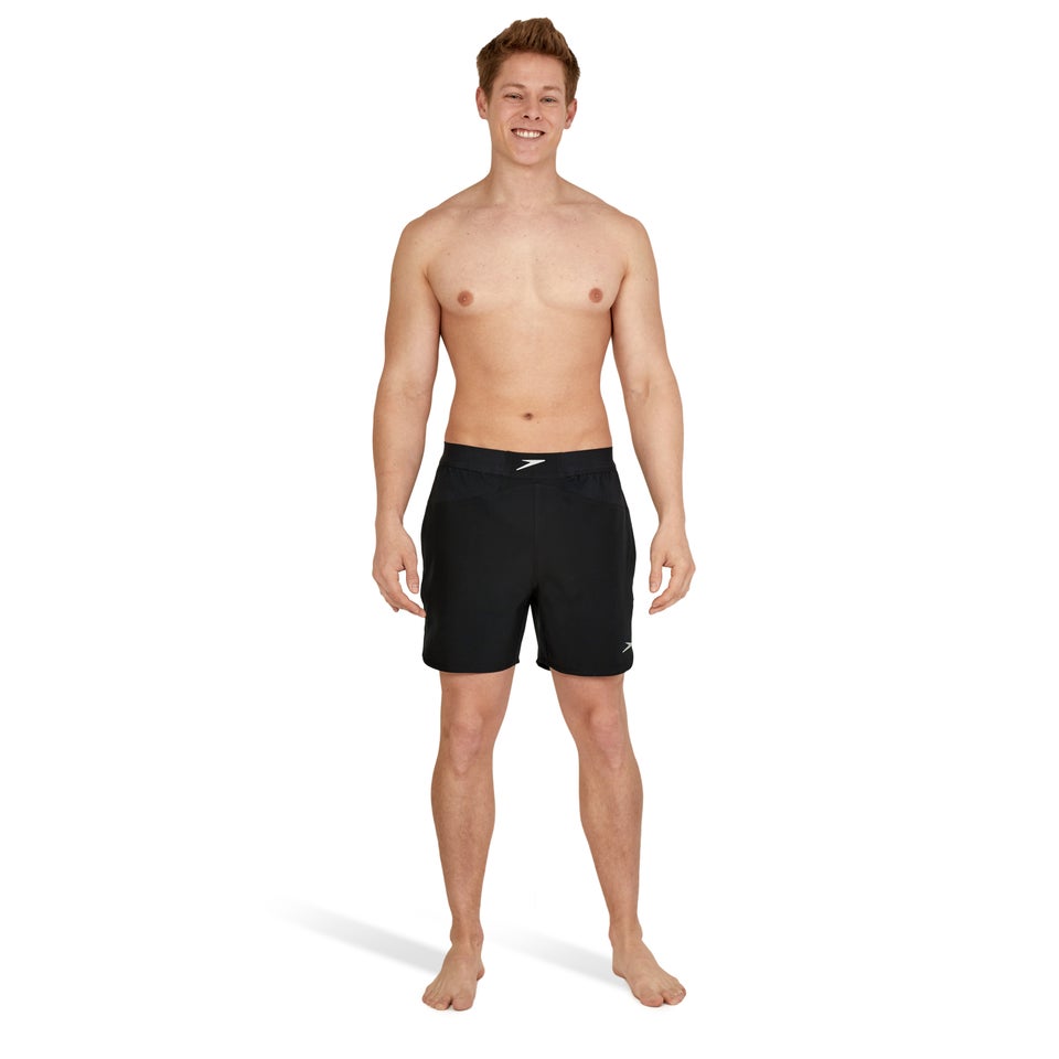 Men's Explorer 16" Training Swim Trunks Black