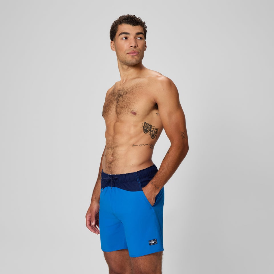 Men's Marina Flex Volley 17" Swim Trunks Blue
