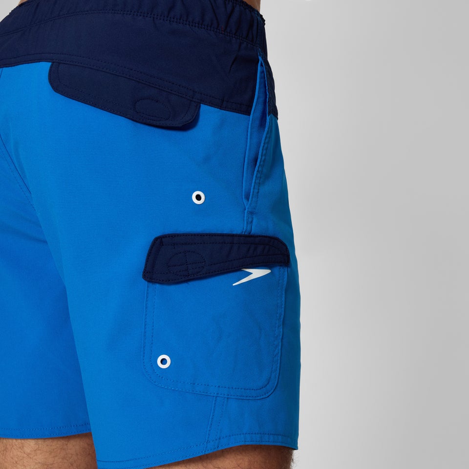 Men's Marina Flex Volley 17" Swim Trunks Blue