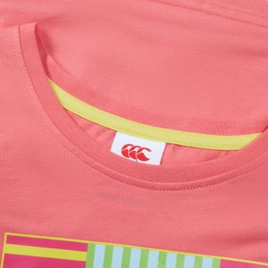 CANTERBURY W UGLIES SS T-SHIRT AF PINK