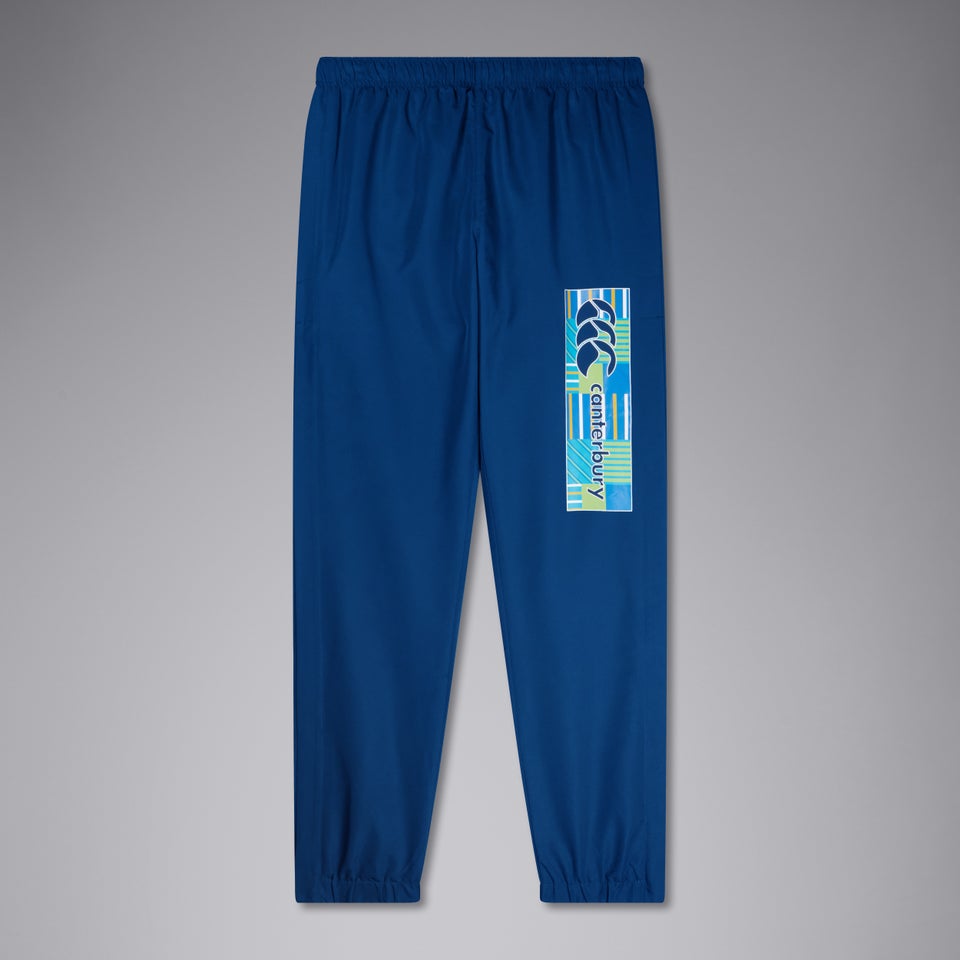 Mens Uglies Tapered Cuff Stadium Pant Blue