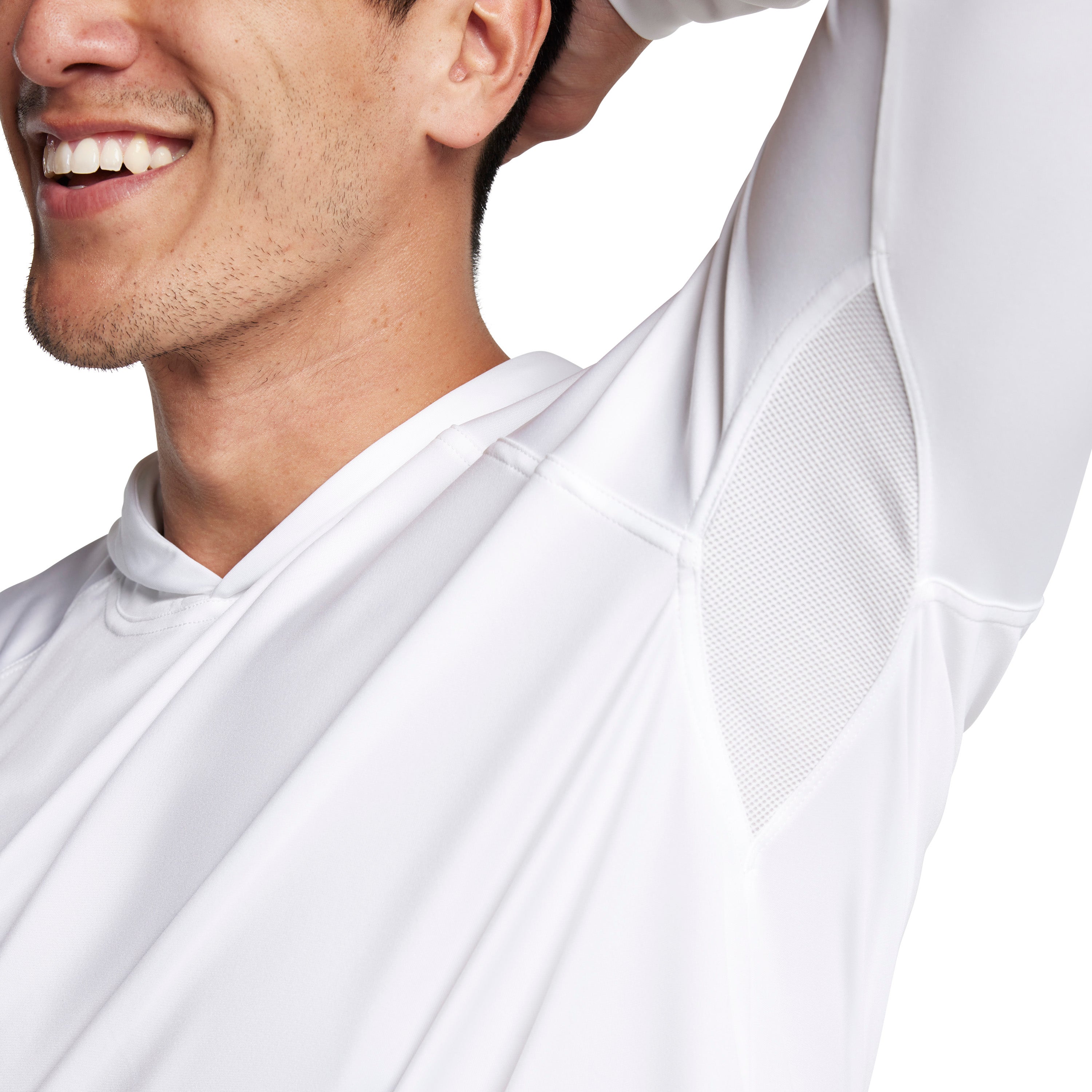 Men's Baybreeze Long Sleeve Hoodie White | Speedo USA