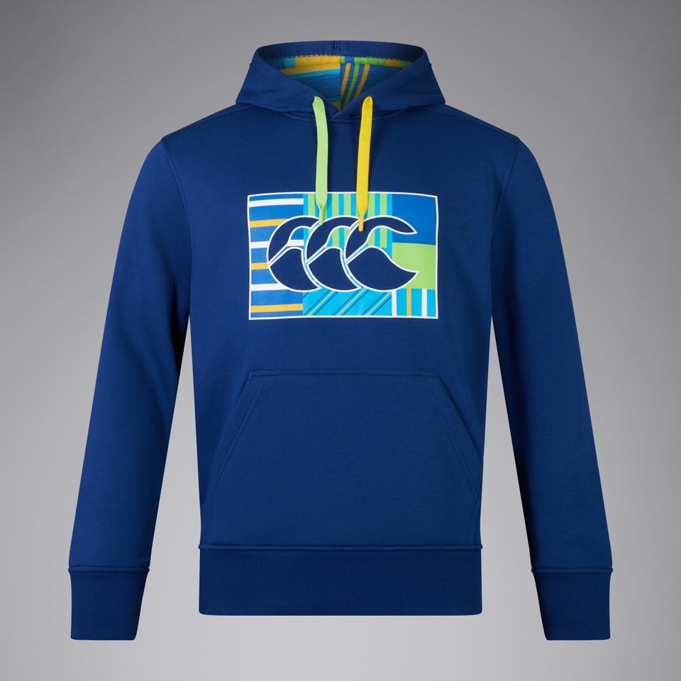 Mens Uglies Over Head Hoodie Blue