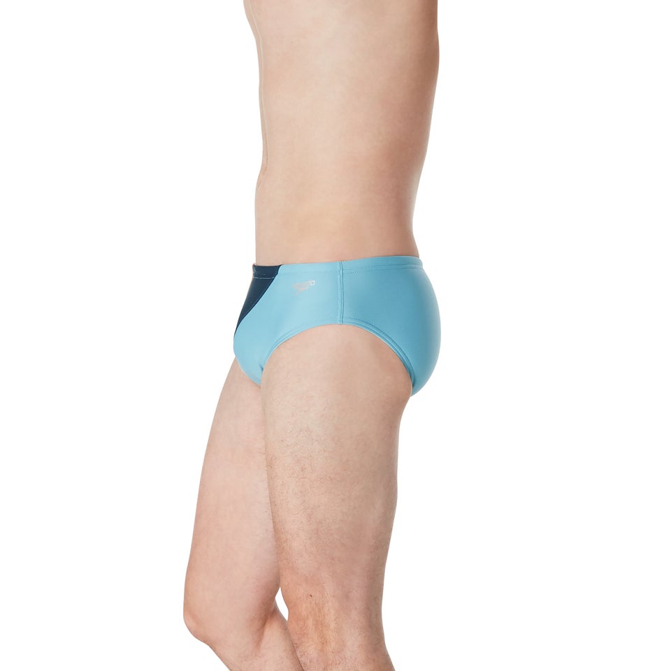 Men's Colorblock One Brief Blue