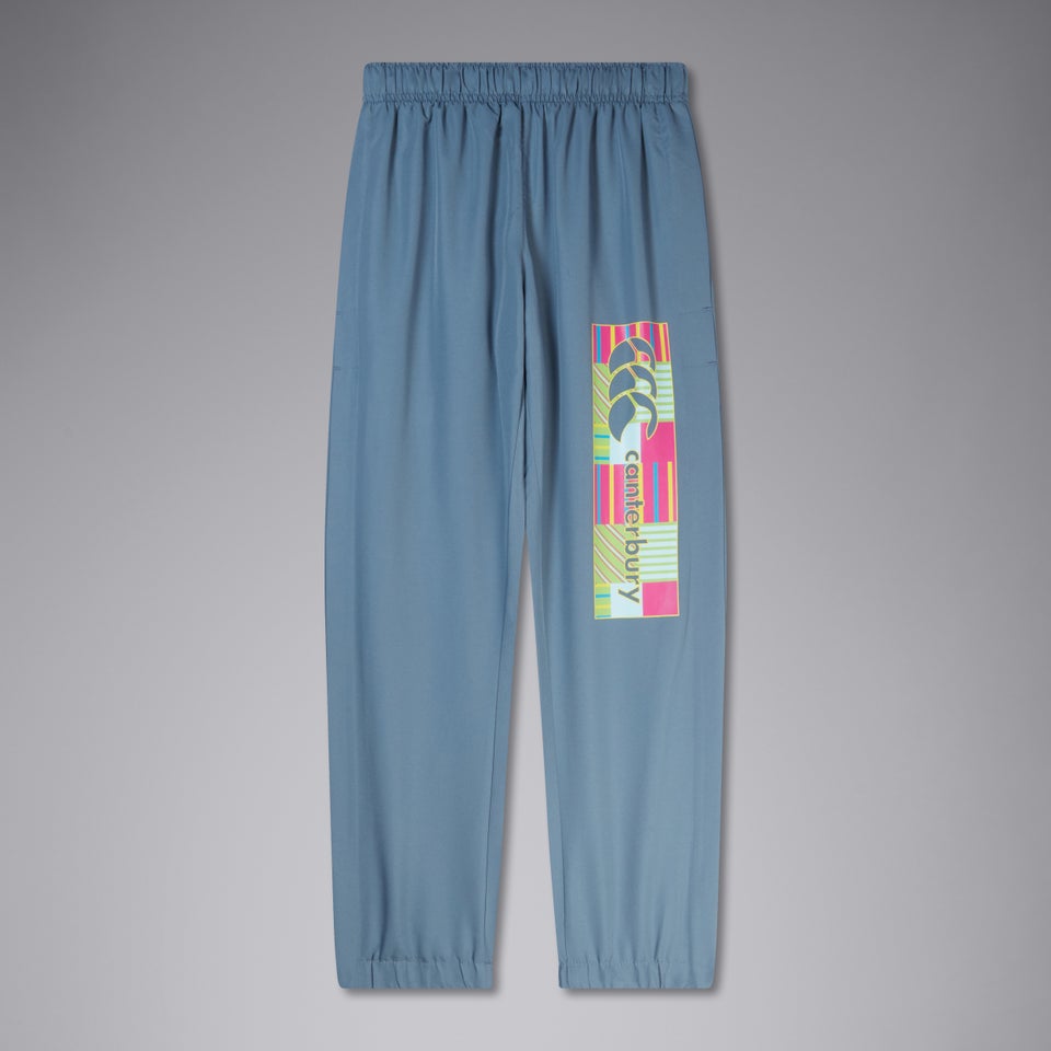 Junior Unisex Uglies Tapered Cuff Stadium Pant Blue