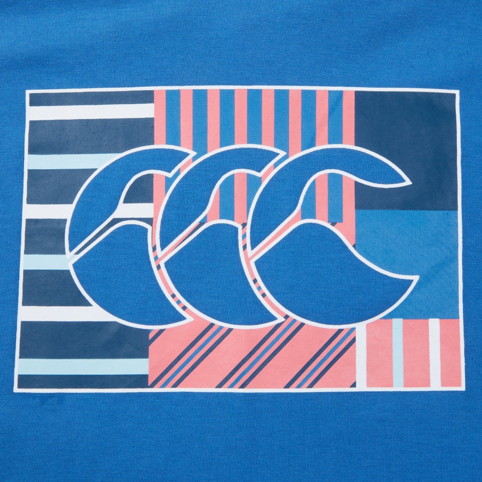 CANTERBURY W UGLIES SS T-SHIRT AF BLUE