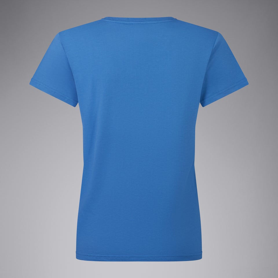 CANTERBURY W UGLIES SS T-SHIRT AF BLUE