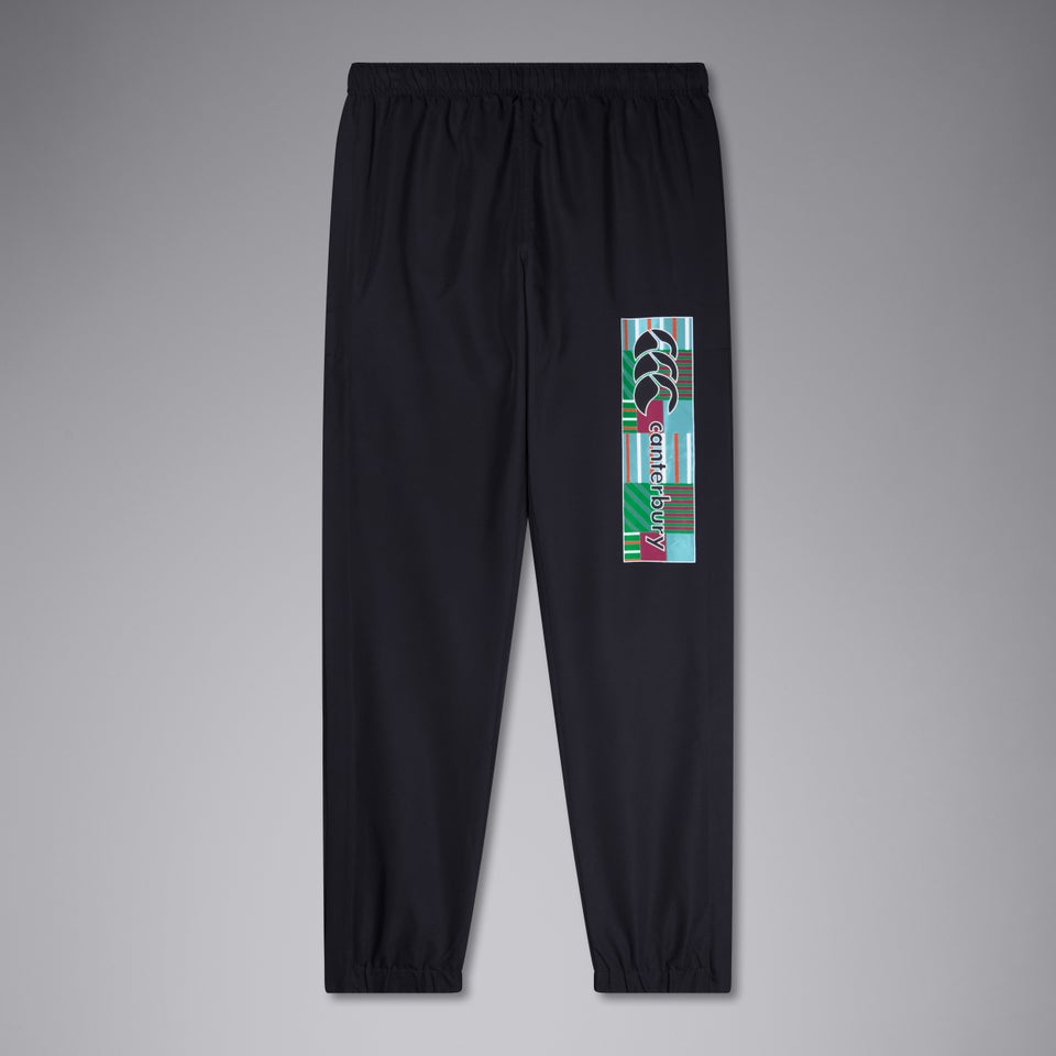 Mens Uglies Tapered Cuff Stadium Pant Black