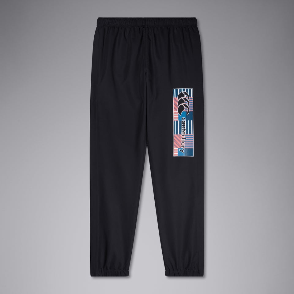 Womens Uglies Tapered Cuff Stadium Pant Black