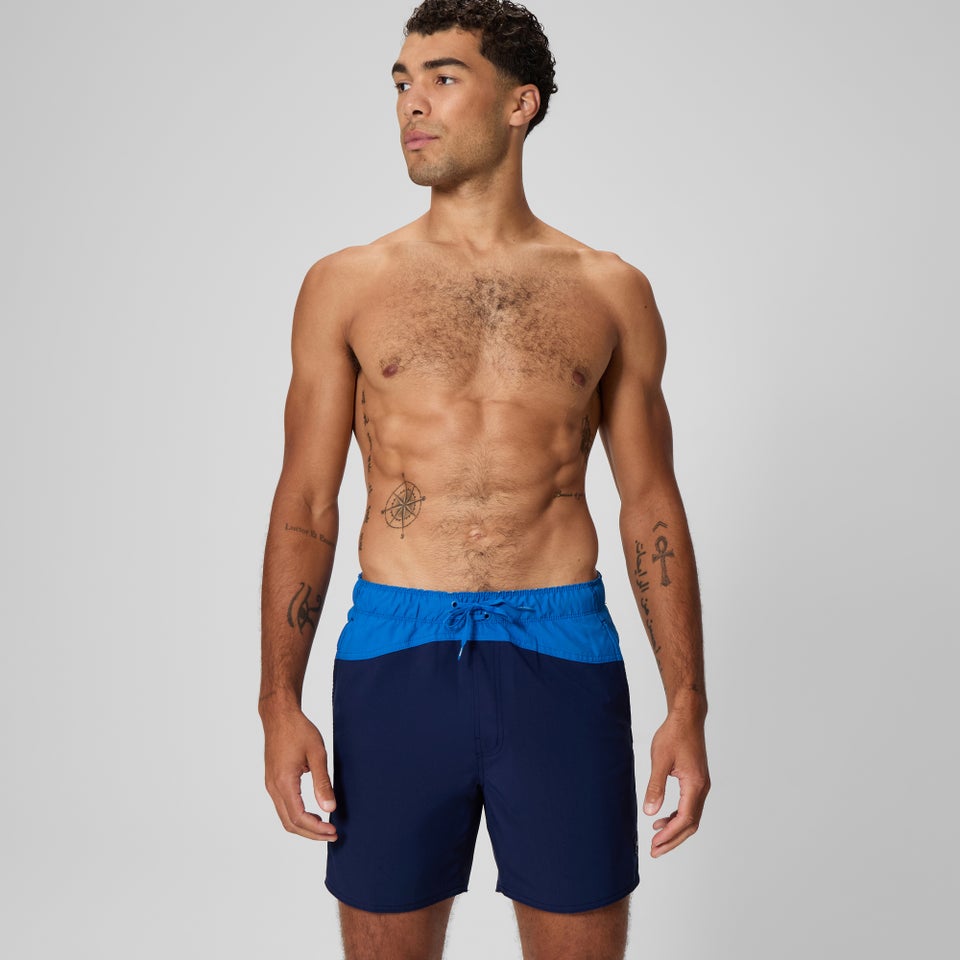 Men's Marina Flex 17" Volley Swim Trunks Navy