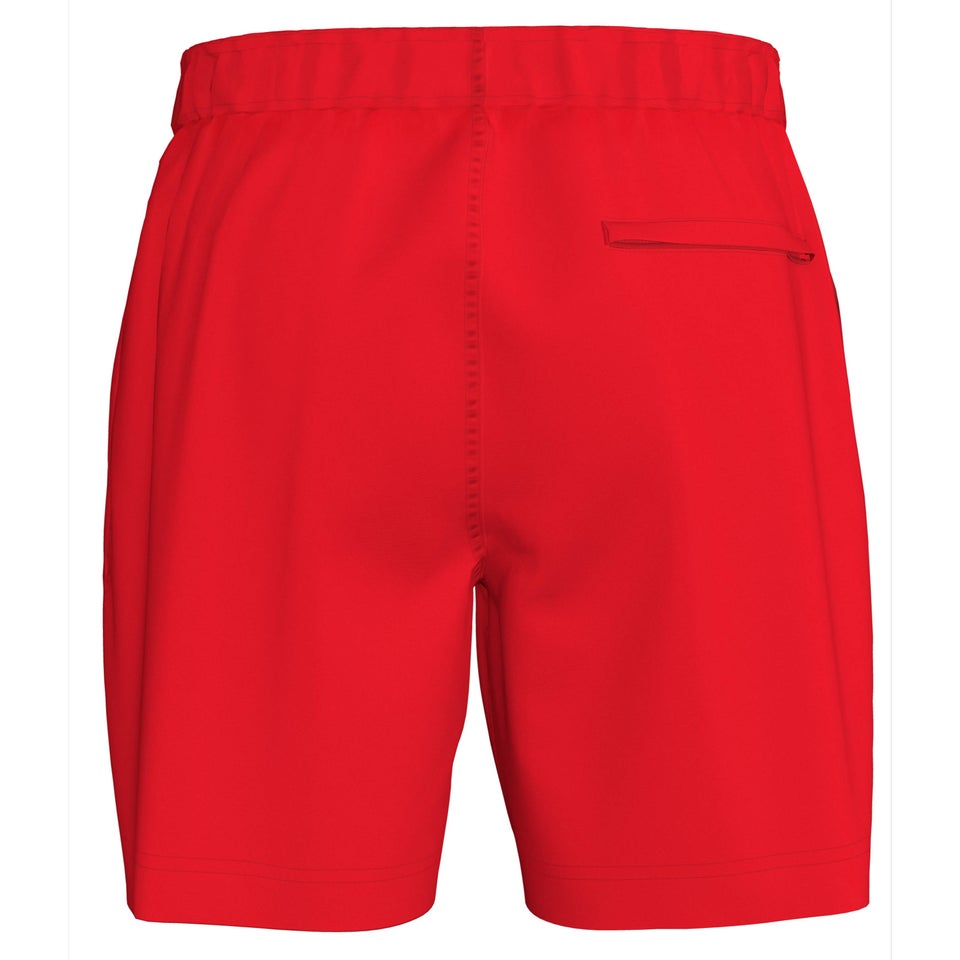 Men's Solid Redondo Edge 17" Volley Swim Trunks Red