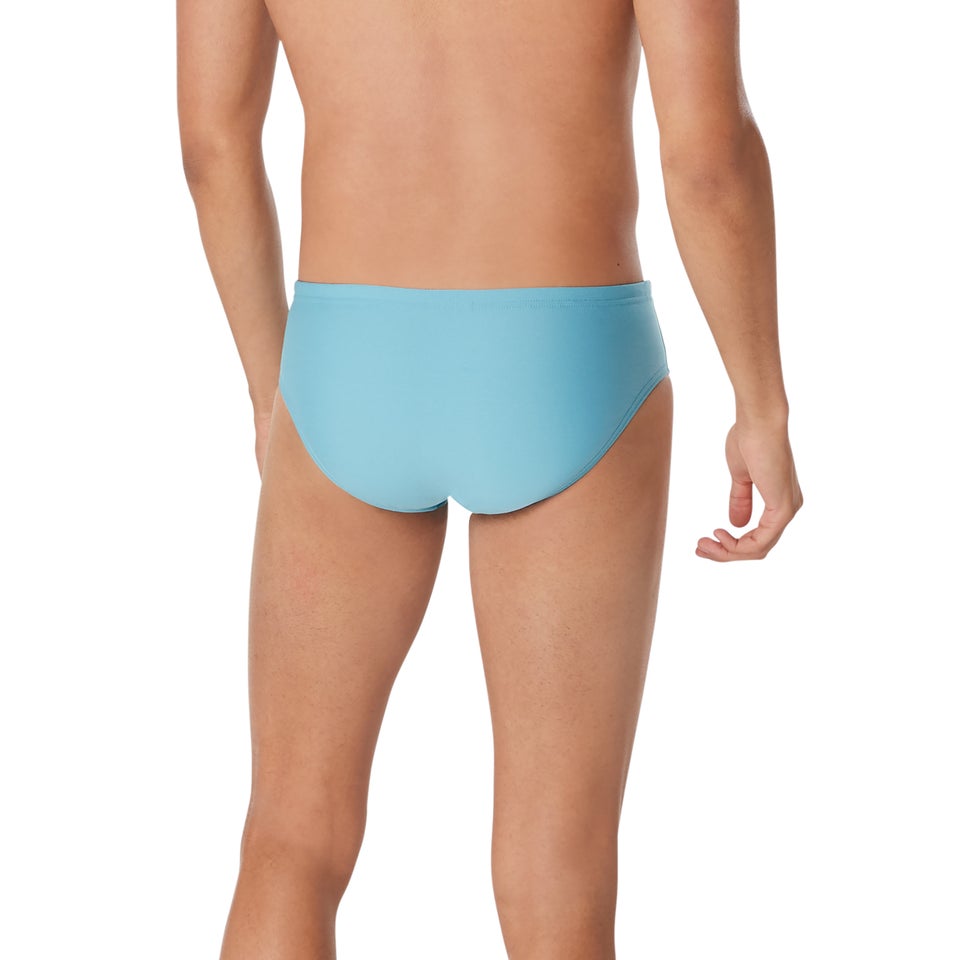 Men's Solid One Brief Blue