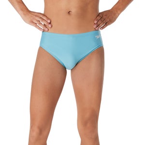 Men's Solid One Brief Blue