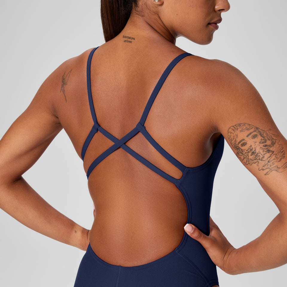 Women's Endurance+ Strappy One Piece Navy