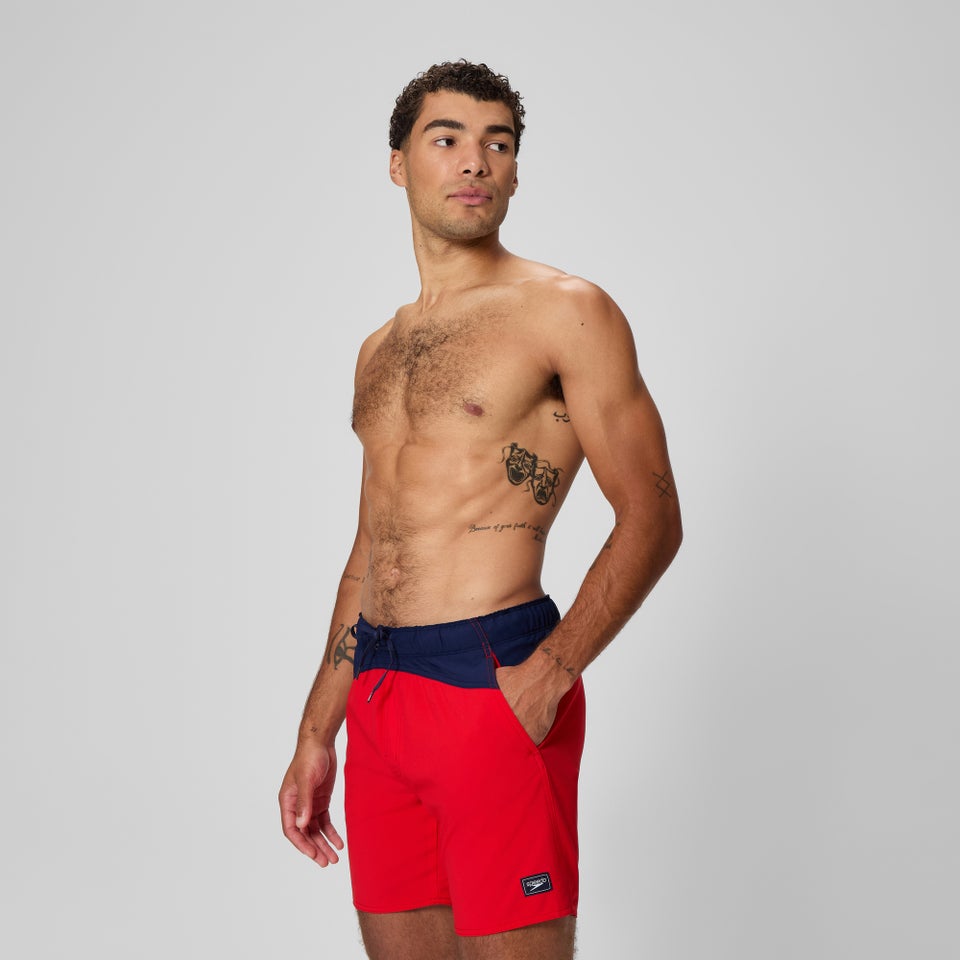 Maillot de bain Marina Flex 17 po pour hommes, rouge